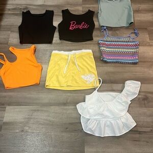 SHEIN TOPS AND A SKIRT